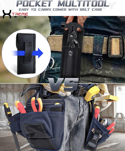 Professional Survival Multi-Tool - 15-in-1 Adventure Kit