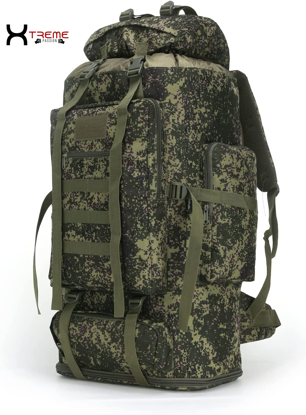 Ultimate 70L/100L Military Hiking Backpack - Rugged Molle Assault Pack for 3-Day Adventures