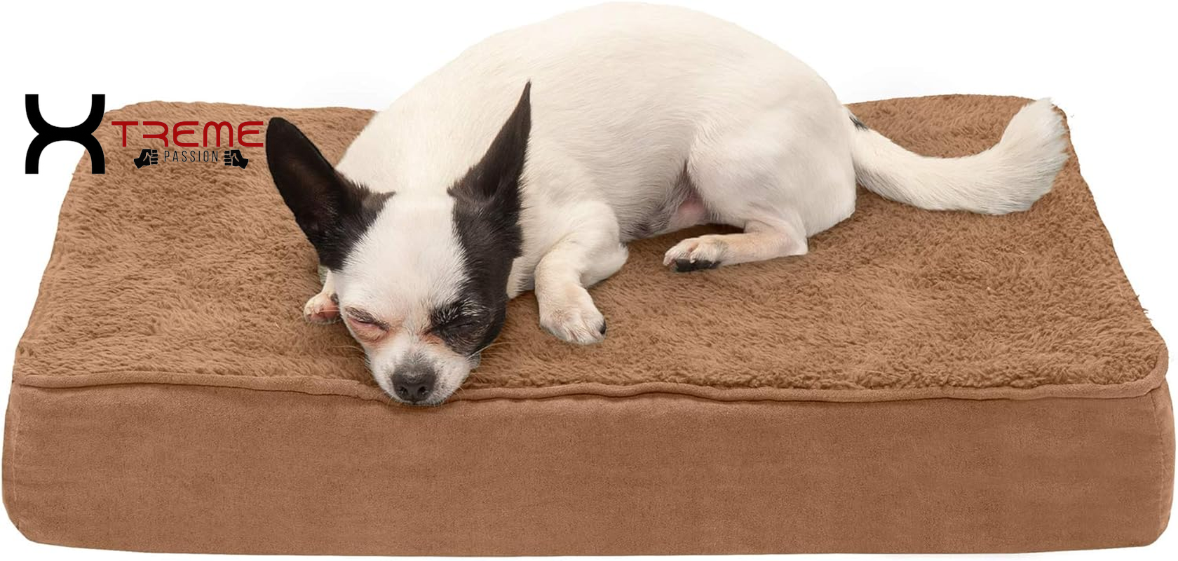Ultimate Comfort for Your Furry Friend: Large Cooling Gel Dog Bed with Removable Washable Cover - Cozy Berber & Suede Top for Medium to Large Dogs Up to 55 lbs in Stylish Espresso