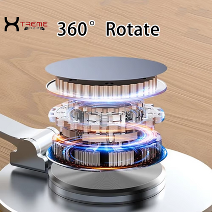 Revolutionary 360° Rotating Metal Desk Phone Holder Stand - Elevate Your iPhone, Smartphone & Tablet Experience for Effortless Viewing and Reading