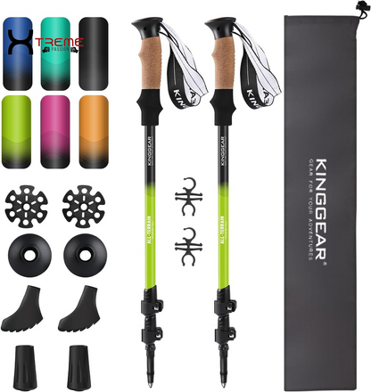 XtremePassion Ultra-Light Professional Hiking Poles - Adventure Ready