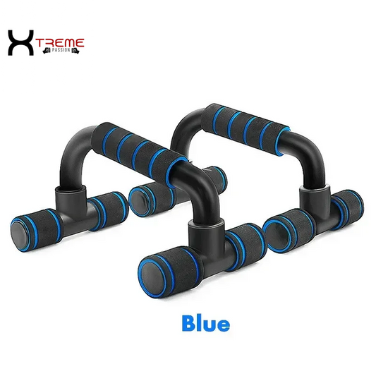 H-Shaped Push-Up Bracket for Enhanced Pectoral Muscle Training - Compact Home Fitness Equipment for Men