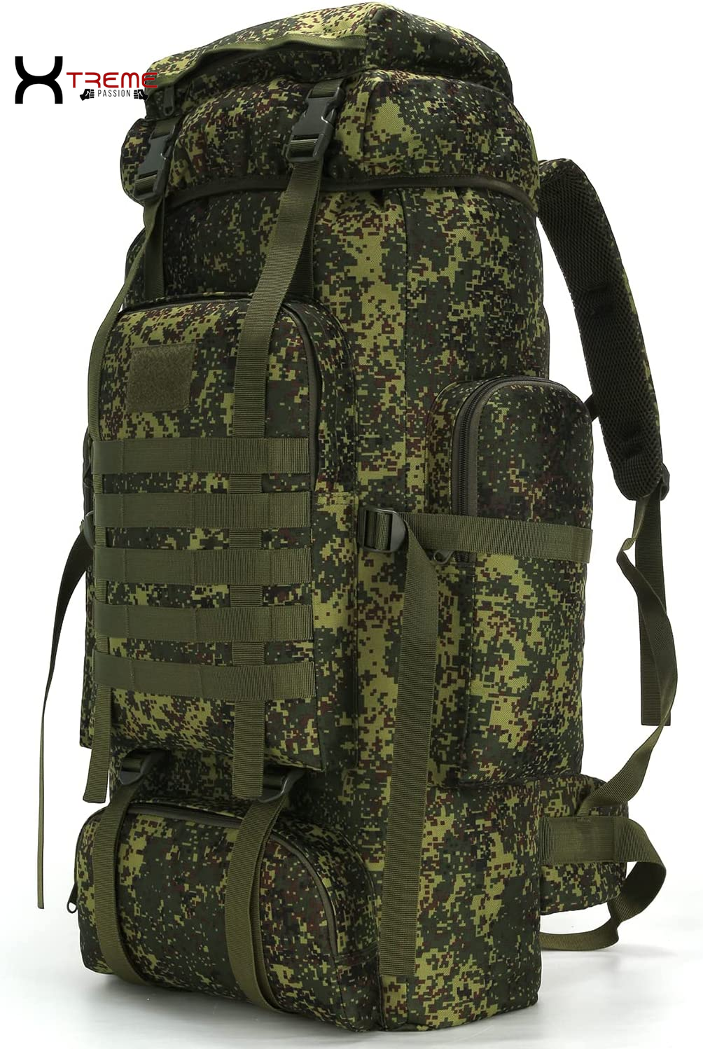 Ultimate 70L/100L Military Hiking Backpack - Rugged Molle Assault Pack for 3-Day Adventures