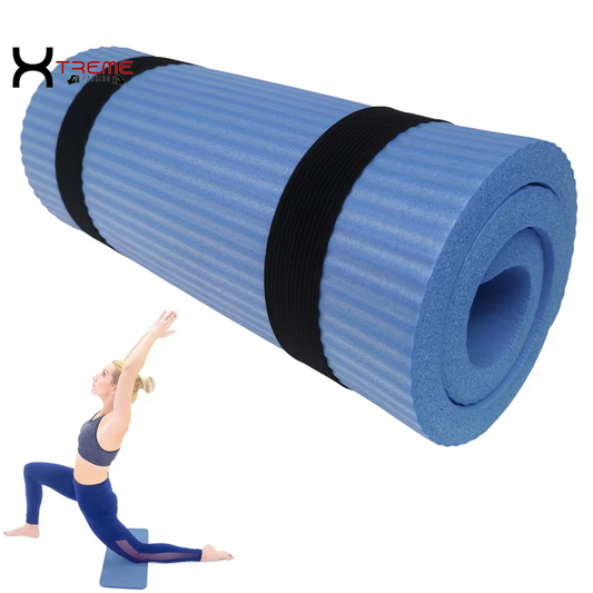 Premium Thick Yoga Mat & Knee Pad - Anti-Skid Comfort Foam for Yoga, Pilates, and Gymnastics