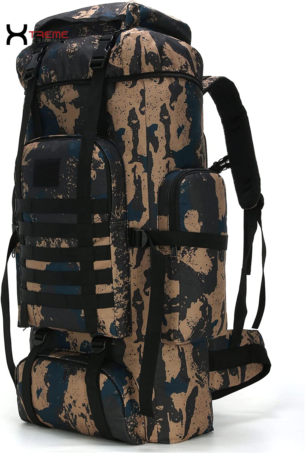 Ultimate 70L/100L Military Hiking Backpack - Rugged Molle Assault Pack for 3-Day Adventures