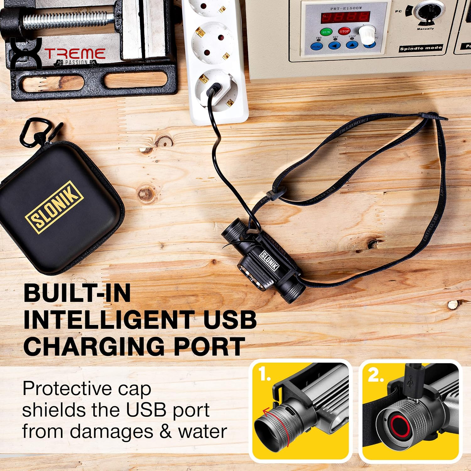 XtemePassion Tatical Led Headlamp - Extreme Weather Survival Gear