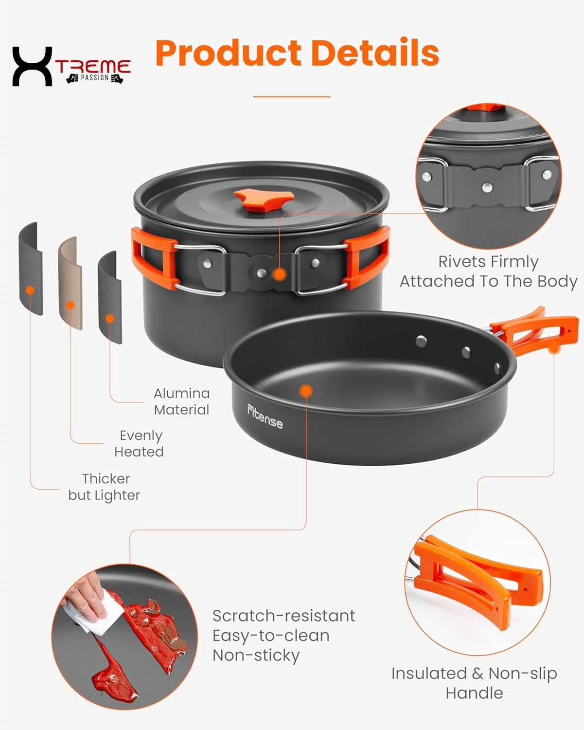 Discover the Ultimate 22-Piece Lightweight Camping Cookware Set – Perfect for Adventurous Couples and Small Groups!