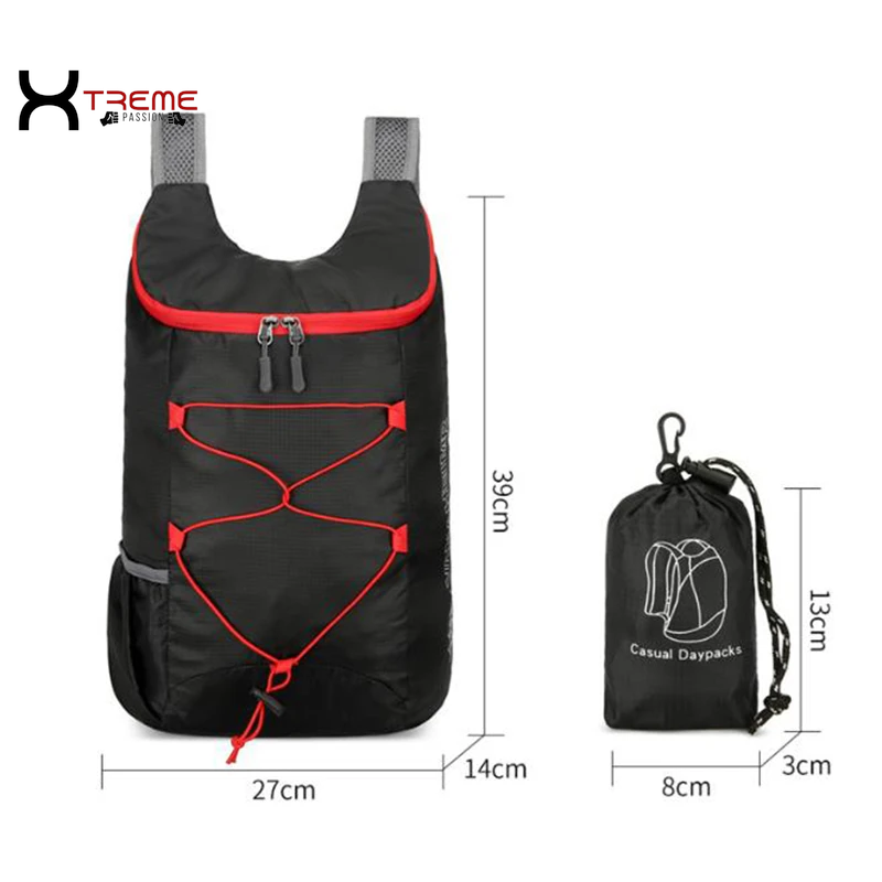 Ultimate Lightweight Waterproof Nylon Backpack for All Your Outdoor Adventures - Ideal for Camping, Hiking, and Travel!
