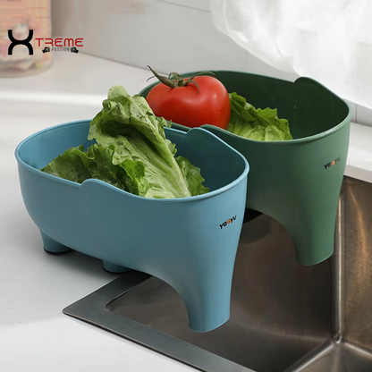 Elevate Your Kitchen with the Charming Elephant Sink Strainer - Effortless Draining & Food-Safe Design!