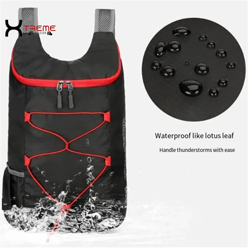 Ultimate Lightweight Waterproof Nylon Backpack for All Your Outdoor Adventures - Ideal for Camping, Hiking, and Travel!