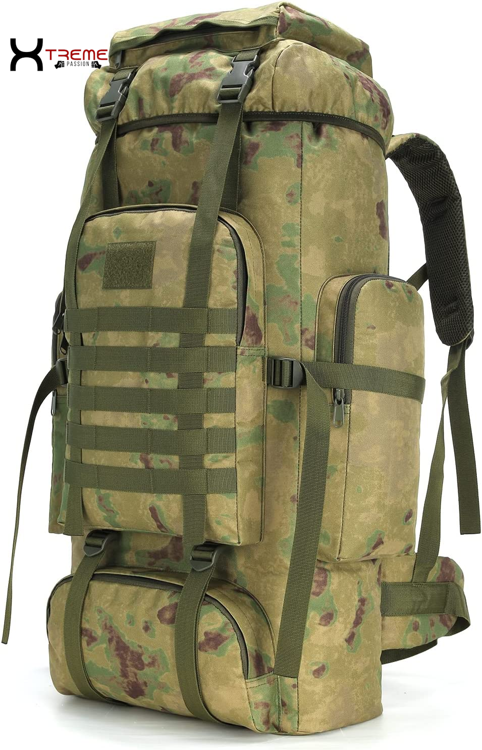 Ultimate 70L/100L Military Hiking Backpack - Rugged Molle Assault Pack for 3-Day Adventures