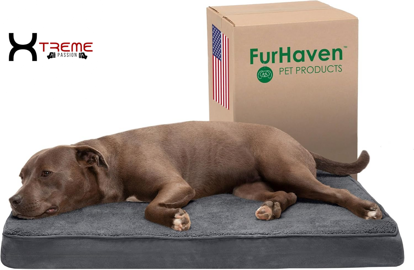 Ultimate Comfort for Your Furry Friend: Large Cooling Gel Dog Bed with Removable Washable Cover - Cozy Berber & Suede Top for Medium to Large Dogs Up to 55 lbs in Stylish Espresso