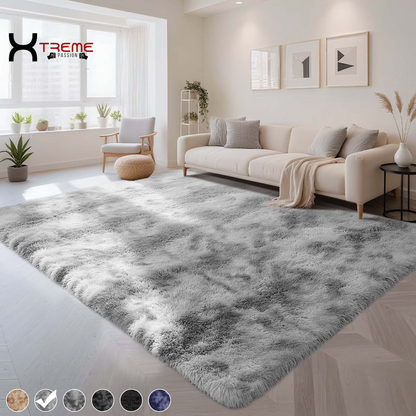 Indulge in Luxury with Our 8x10 Soft Fluffy Camel Area Rug - Perfect for Modern Living Spaces!