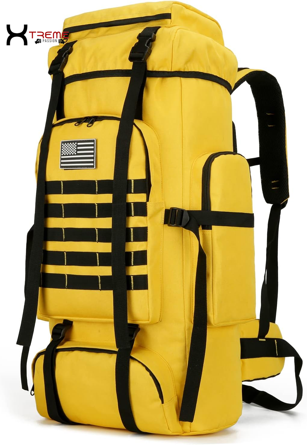 Ultimate 70L/100L Military Hiking Backpack - Rugged Molle Assault Pack for 3-Day Adventures