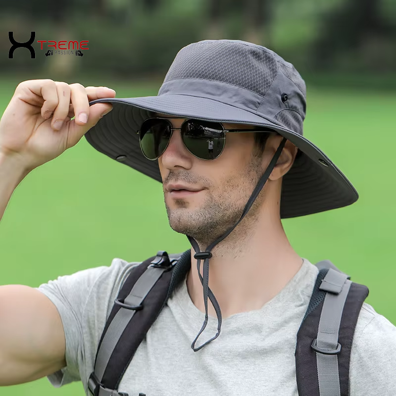 Elevate Your Outdoor Adventures with Stylish UV Protection Bucket Hats for Men & Women - Breathable Fisherman Caps Perfect for Summer Fun!
