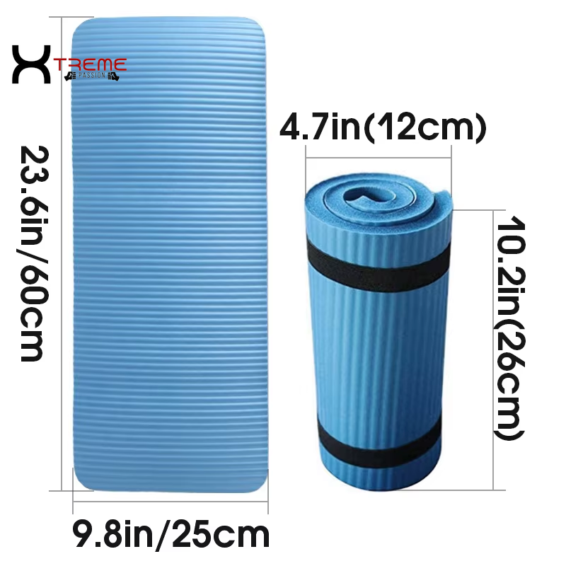 Premium Thick Yoga Mat & Knee Pad - Anti-Skid Comfort Foam for Yoga, Pilates, and Gymnastics