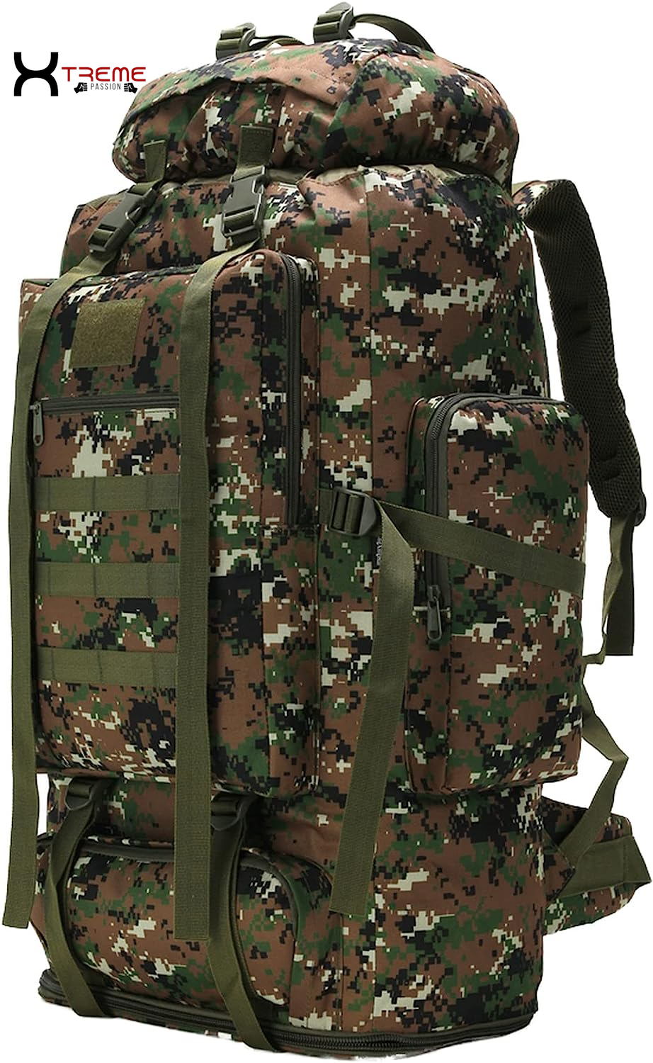 Ultimate 70L/100L Military Hiking Backpack - Rugged Molle Assault Pack for 3-Day Adventures