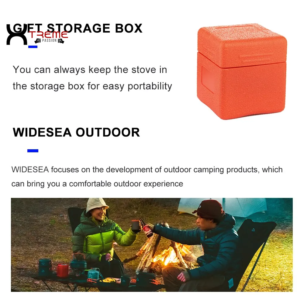 Portable High-Power Camping Gas Stove - Perfect for Picnics, Barbecues, and Outdoor Adventures!