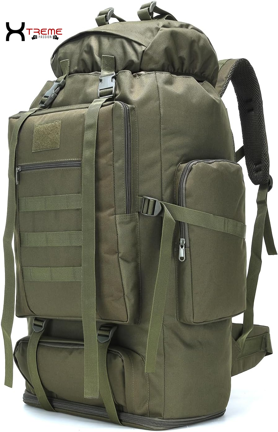 Ultimate 70L/100L Military Hiking Backpack - Rugged Molle Assault Pack for 3-Day Adventures
